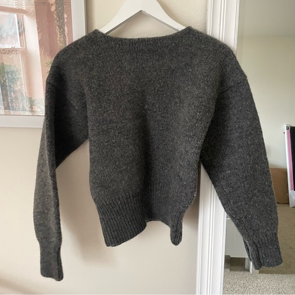 Polo Ralph Lauren Vintage 90s 100% Wool Embroidered Crest Logo Sweater - Picture 4 of 4